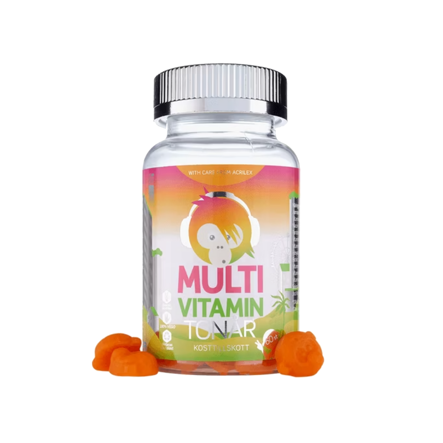 「Monkids Multivitamin Orange Teen」60 tablets