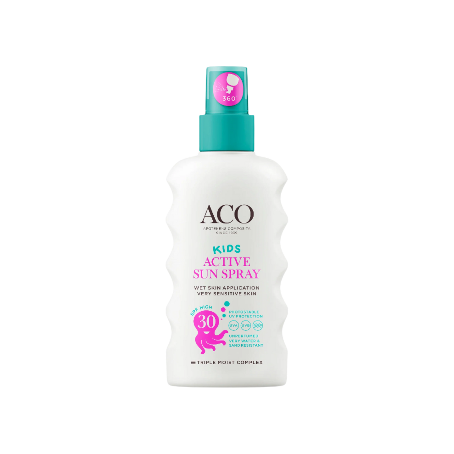「ACO Kids Active Sun Spray SPF 30+」175 ml