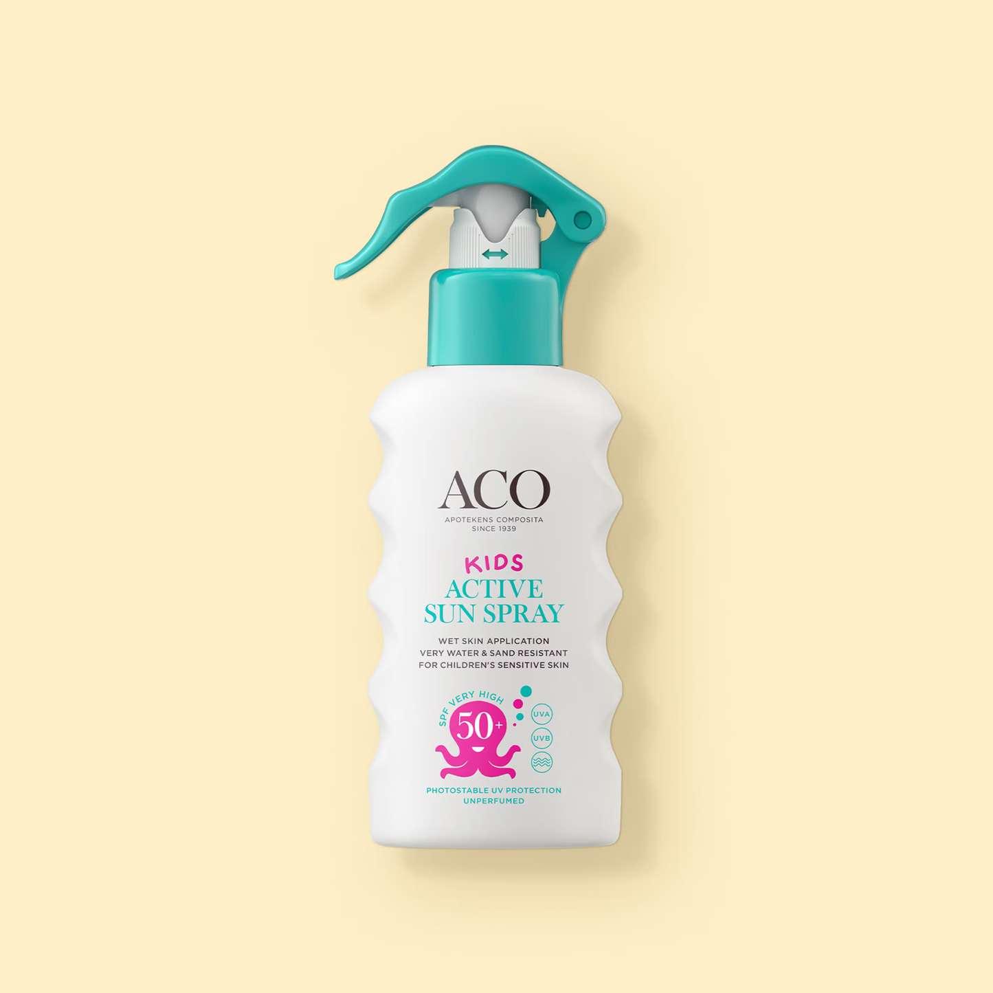 「ACO Kids Active Sun Spray SPF 50+」175 ml