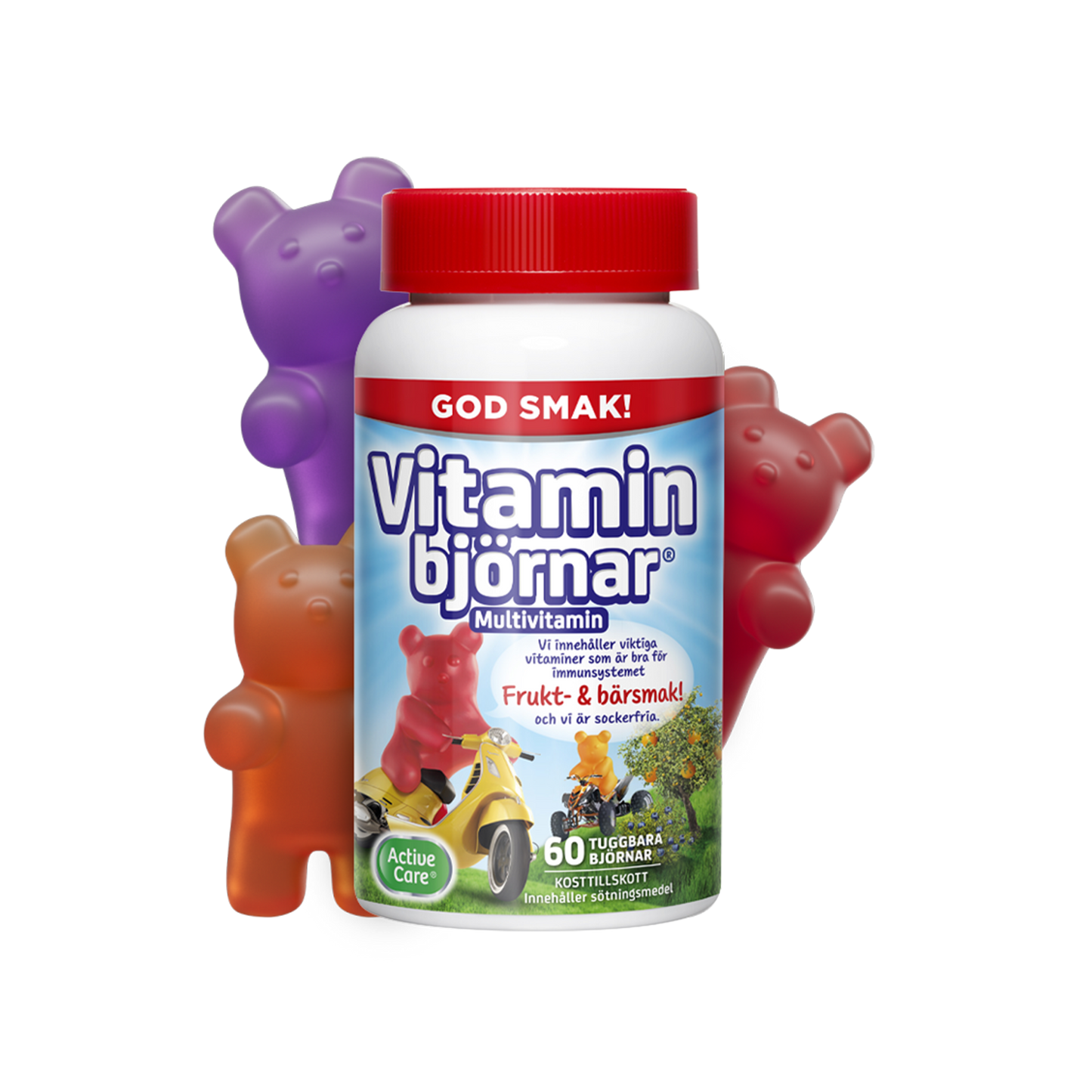「Active Care Vitamin Bear」60 tablets