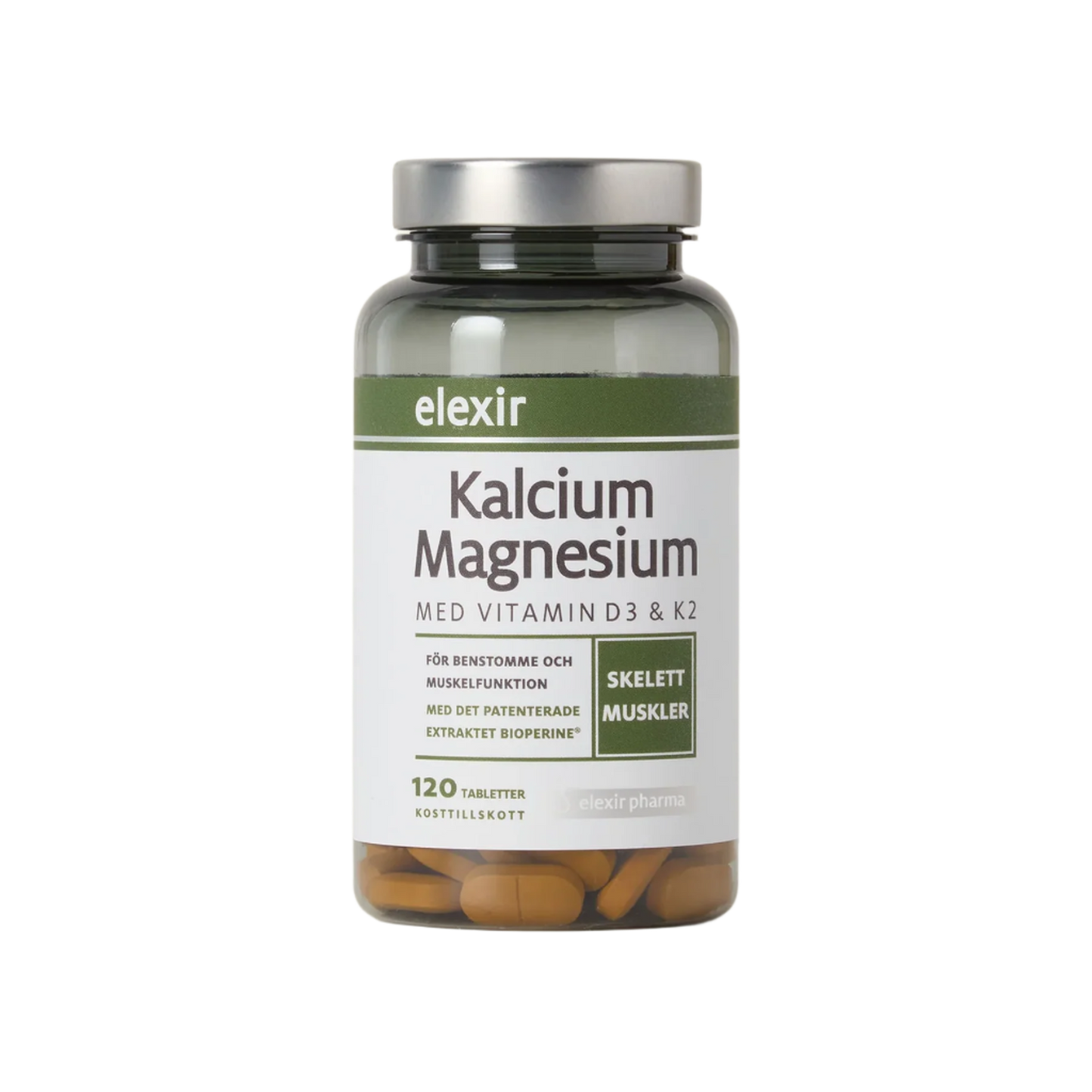 「Elexir Calcium Magnesium」120 tablets