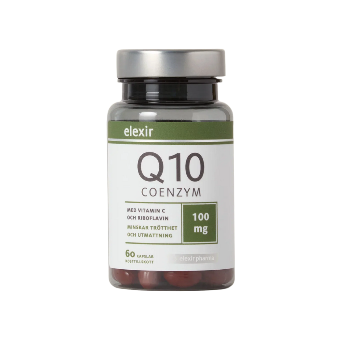 「Elexir Coenzyme Q10 100mg」60 capsules