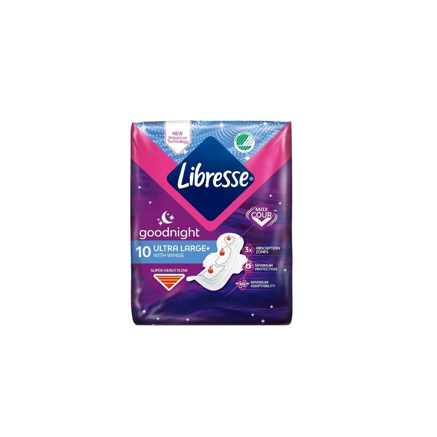 「Libresse Goodnight Ultra Large+ Wings」10 pcs