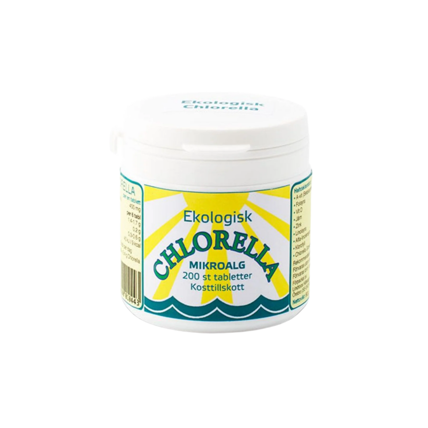 「Lindroos Chlorella 400mg」200 tablets