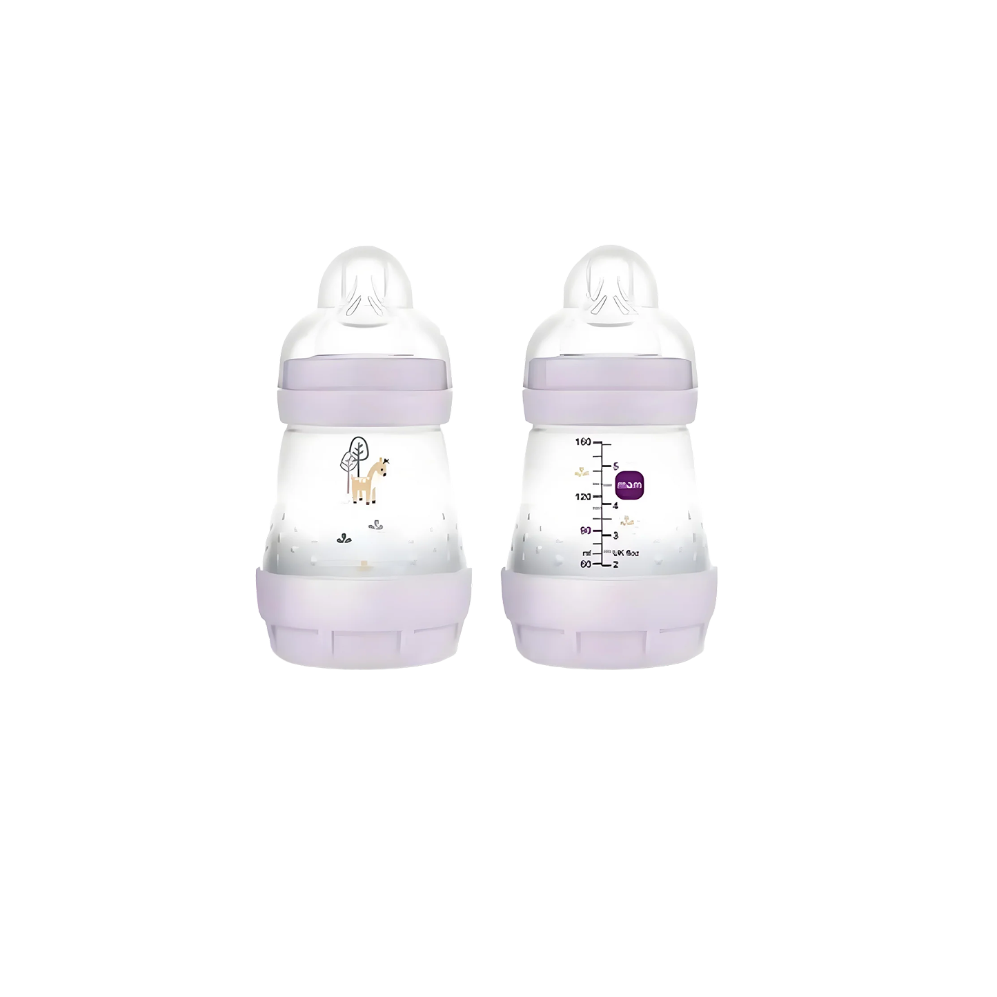 「MAM Easy Start Anti-Colic Baby Bottle Pink 0M+」160ml