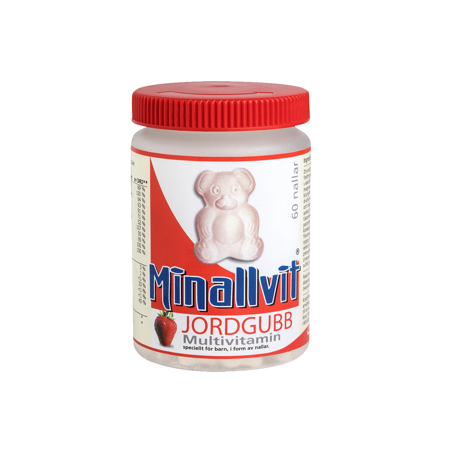 「Minallvit Strawberry」60 pcs
