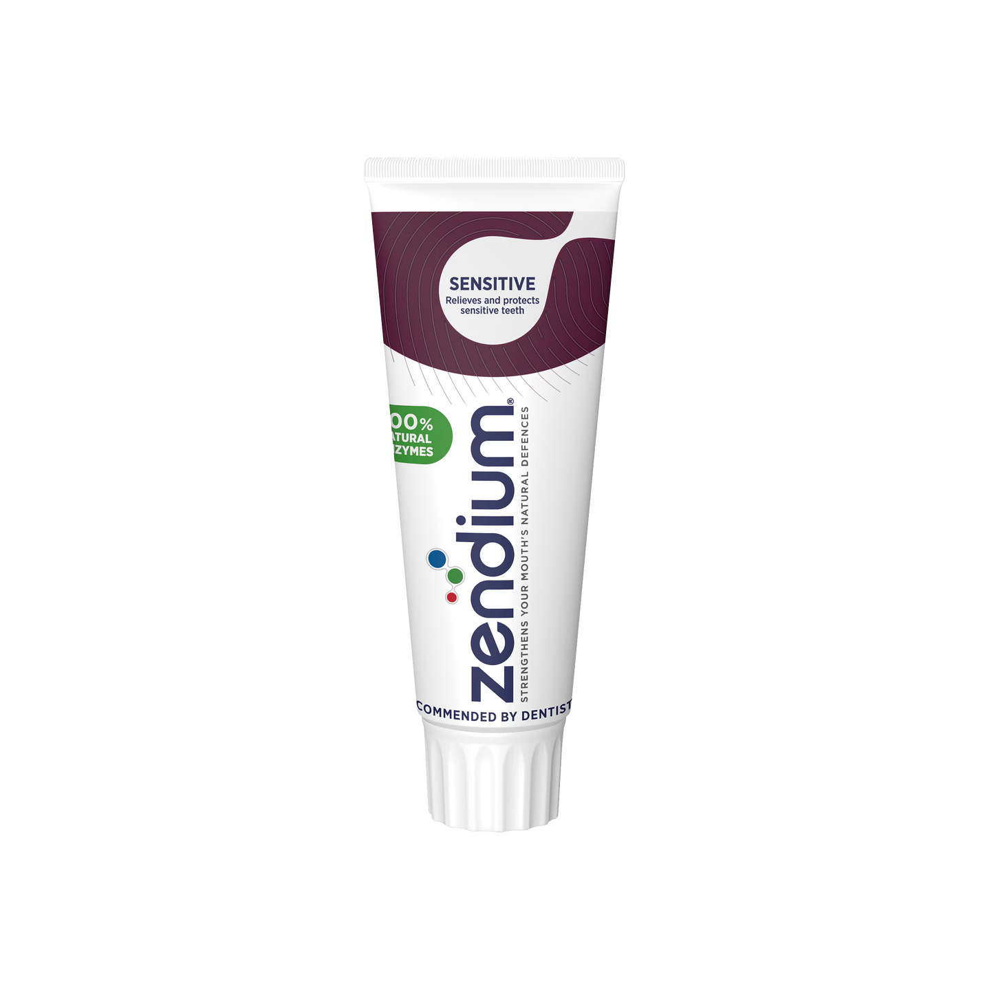 「Zendium Sensitive + Whitener Toothpaste」75ml