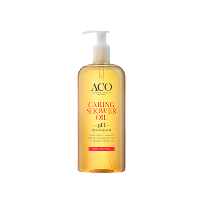 ACO Caring Shower Oil Mildt parfymerad 400 ml