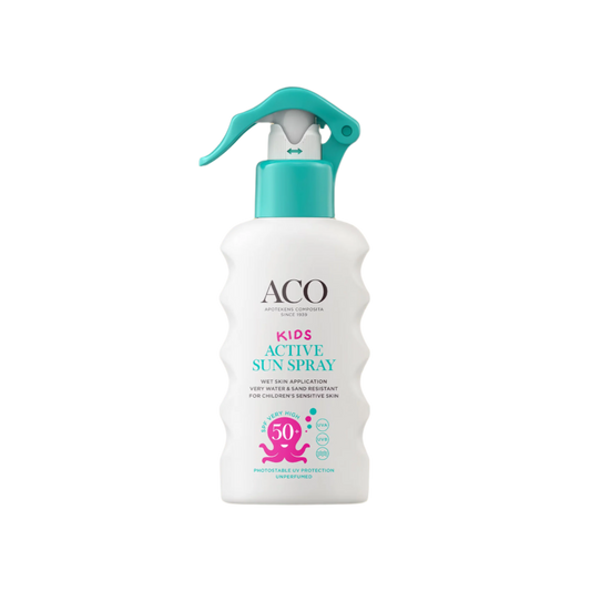 「ACO Kids Active Sun Spray SPF 50+」175 ml