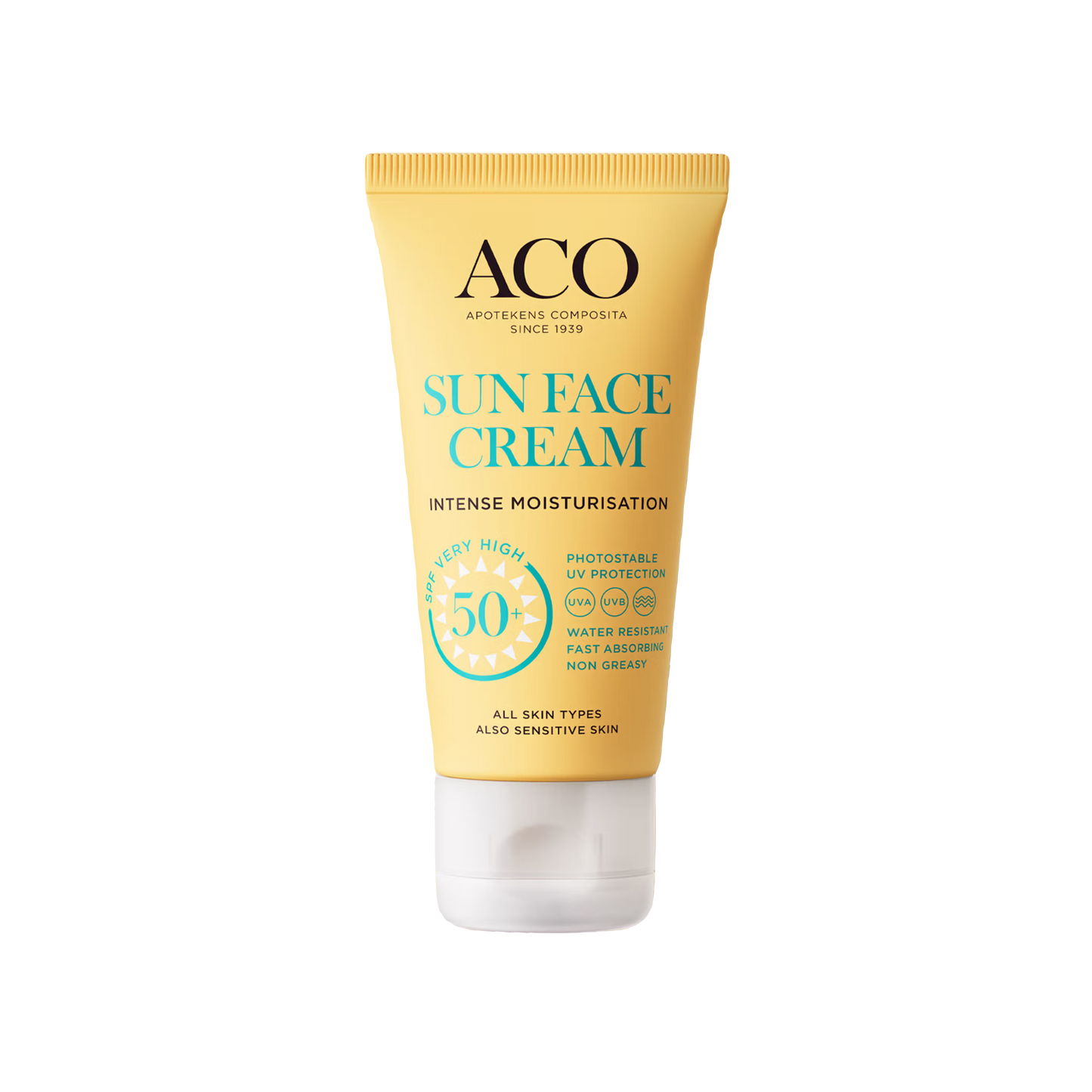 ACO Solkräm för ansiktet SPF 50+ 50 ml