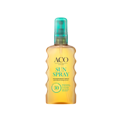 「ACO Sun Transparent Spray SPF 30」175ml