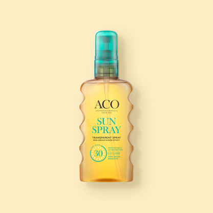 「ACO Sun Transparent Spray SPF 30」175ml