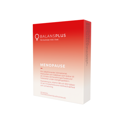 「Balans Plus Menopause」60 tabletter