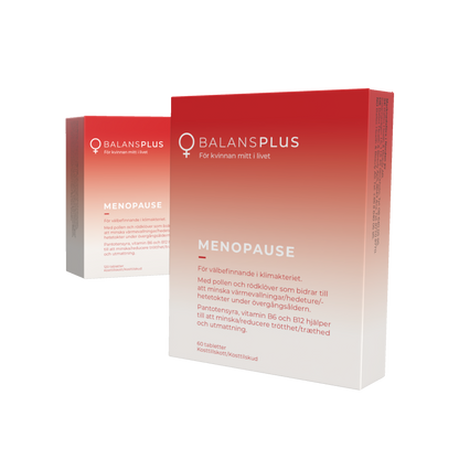 「Balans Plus Menopause」60 tabletter