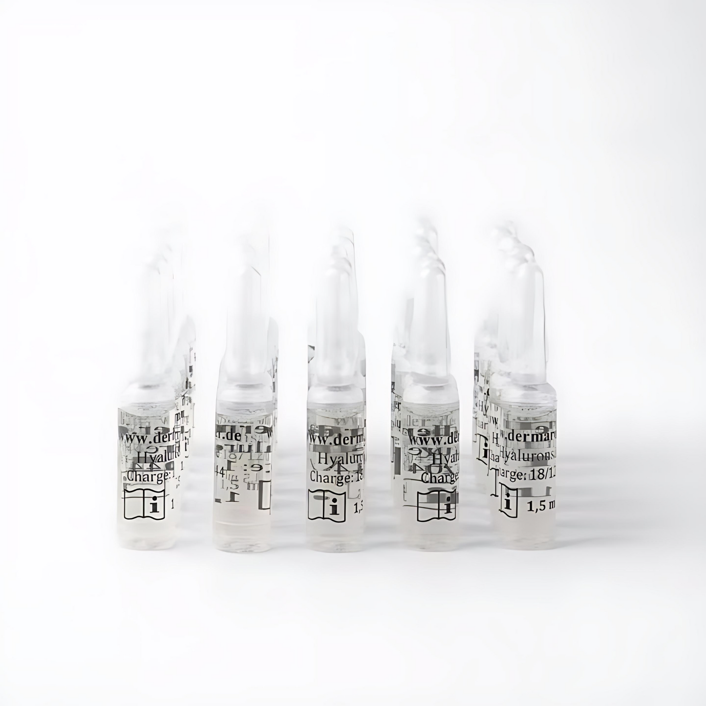 「Dermaroller Hyaluronic Acid Ampules」30pcs