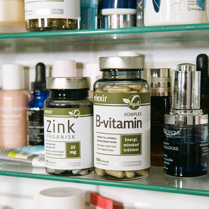 「Elexir B-Vitamin Complex」100 kapslar