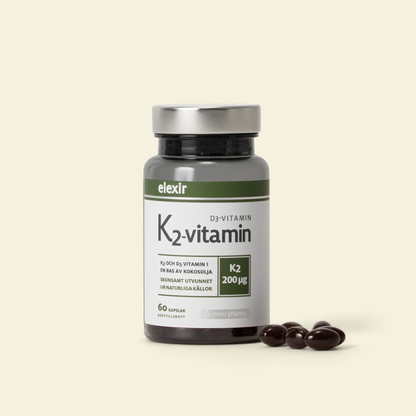 「Elexir K2-Vitamin D3-Vitamin」60 Capsules