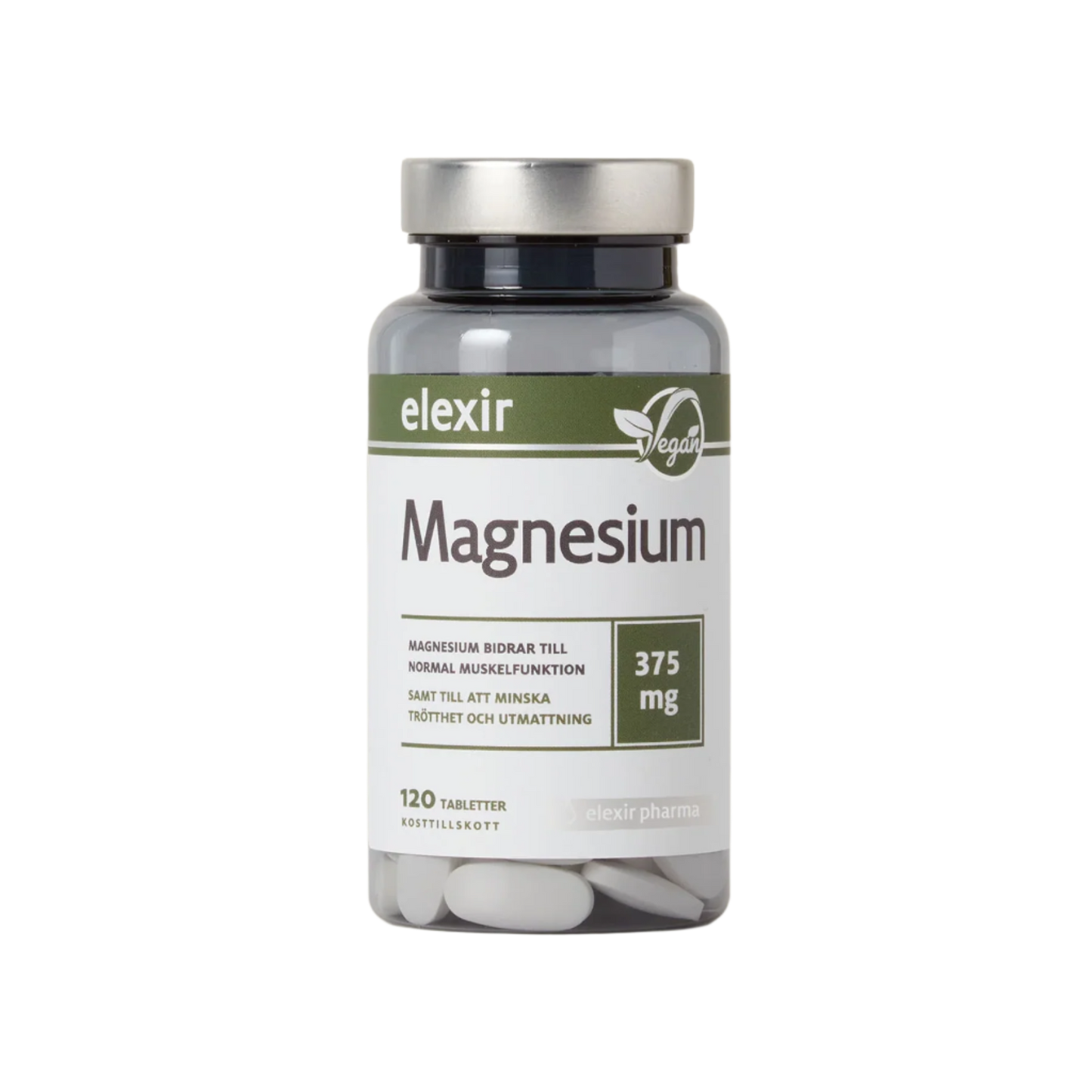 「Elexir Magnesium 375mg」120 tablets