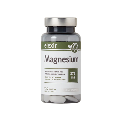「Elexir Magnesium 375mg」120 tablets