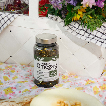 「Elexir Vegan Omega-3 」120 capsules