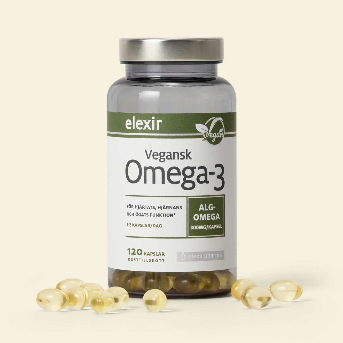 「Elexir Vegan Omega-3 」120 capsules
