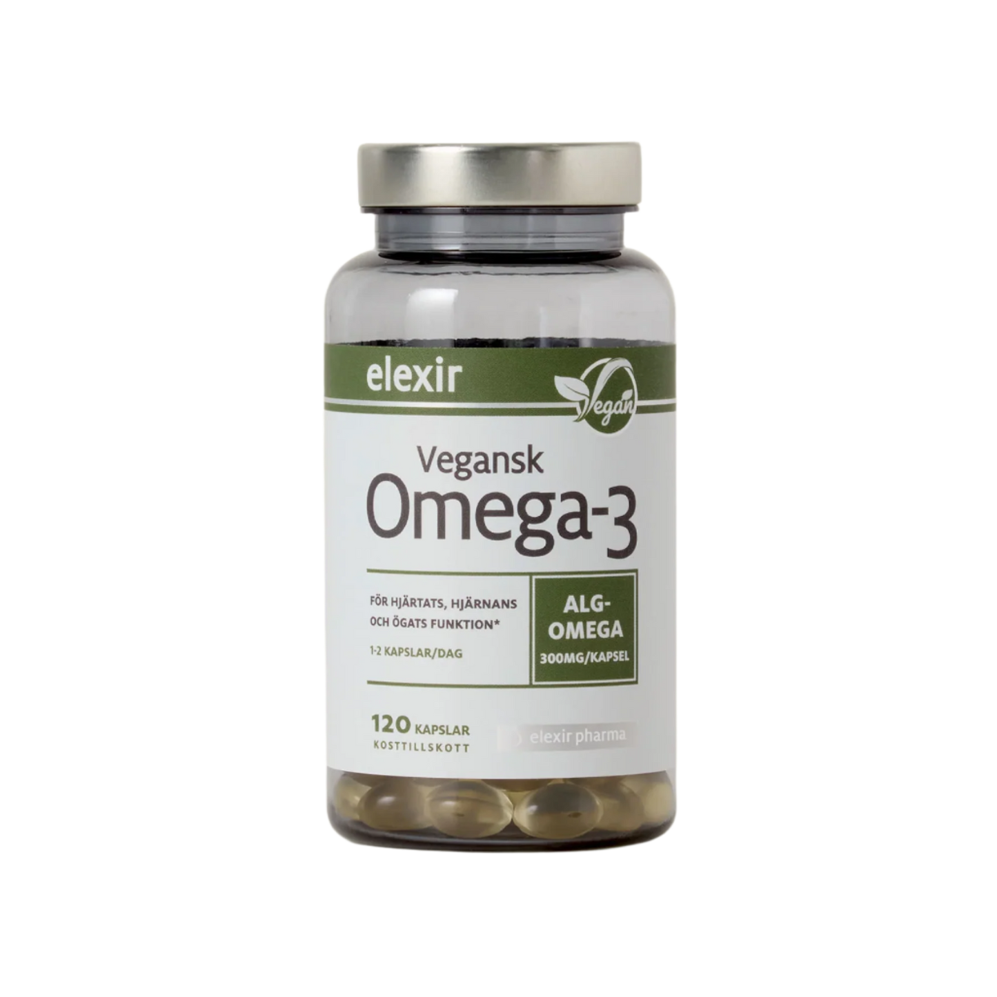 「Elexir Vegan Omega-3 」120 capsules