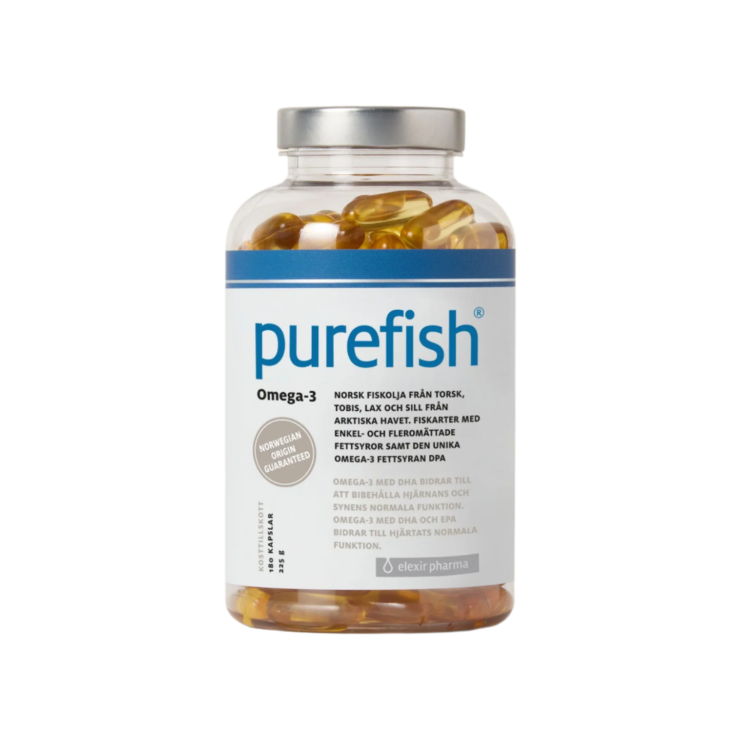 「Elexir Purefish」180 capsules