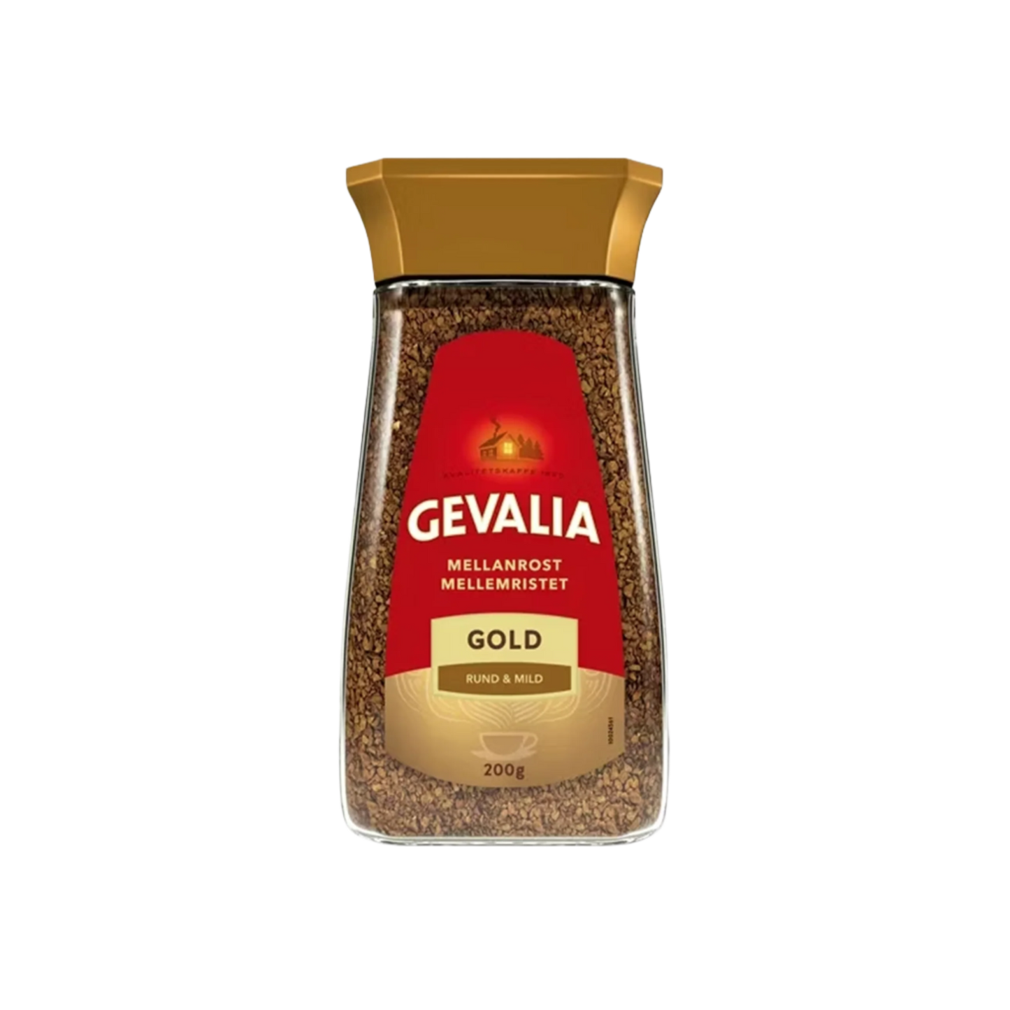 「Gevalia Gold Medium Roast Glass Bottle」200g