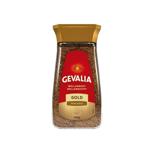 Gevalia Gold mellanrostade glasflaska 200 g