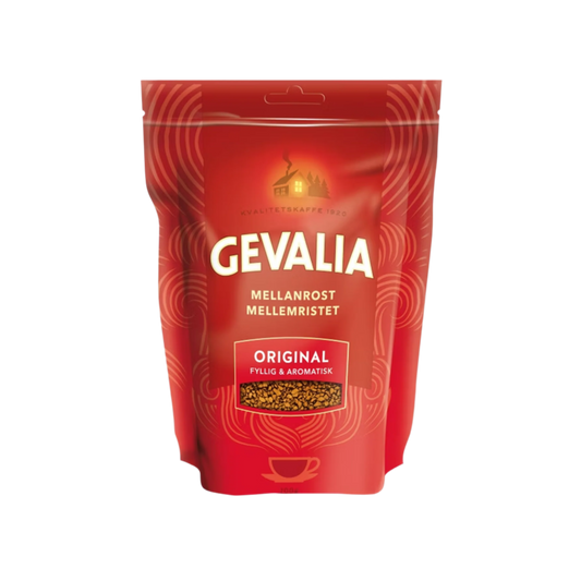 Gevalia snabbkaffe med medelrostat påfyllning 200 g