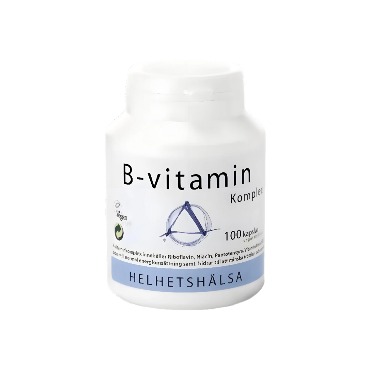 「Helhetshälsa Vitamin-B Complex」100 capsules