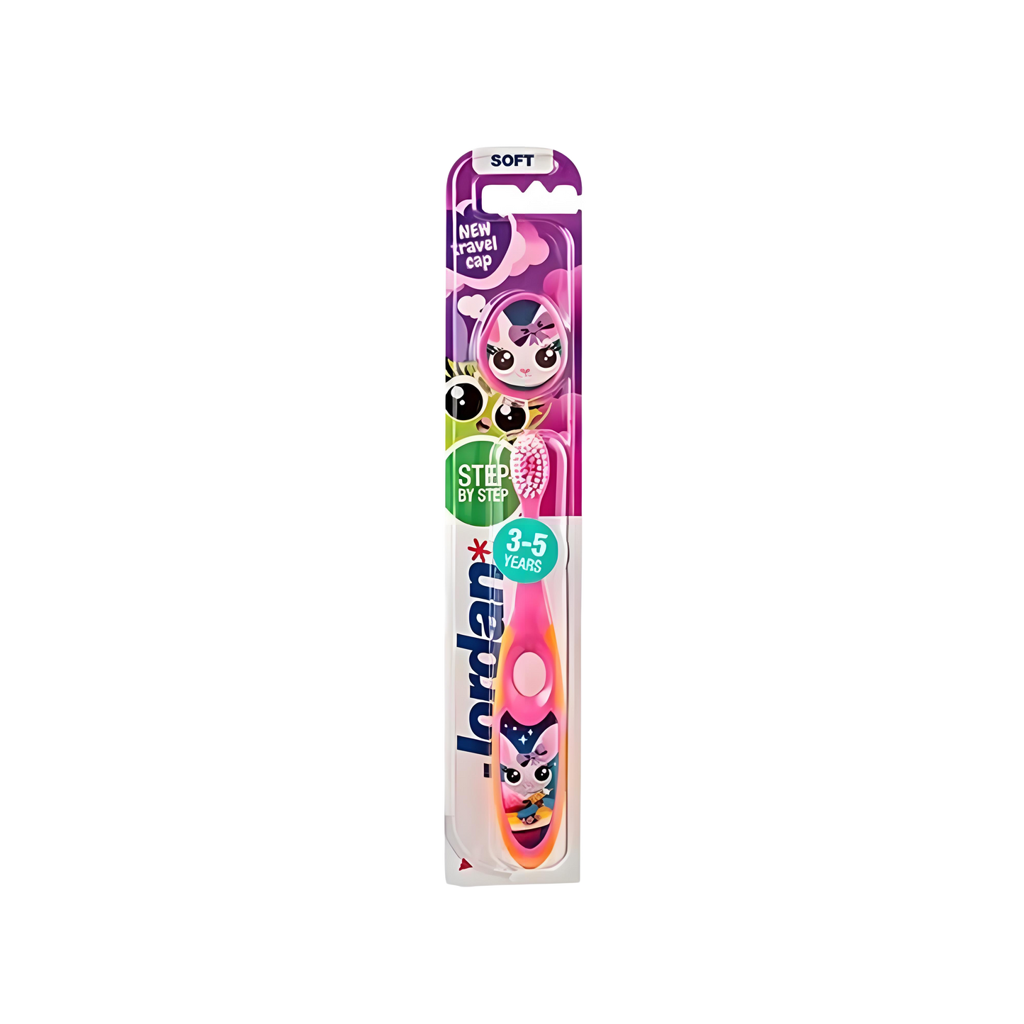 「Jordan Step Toothbrush 3-5 Years」1pc