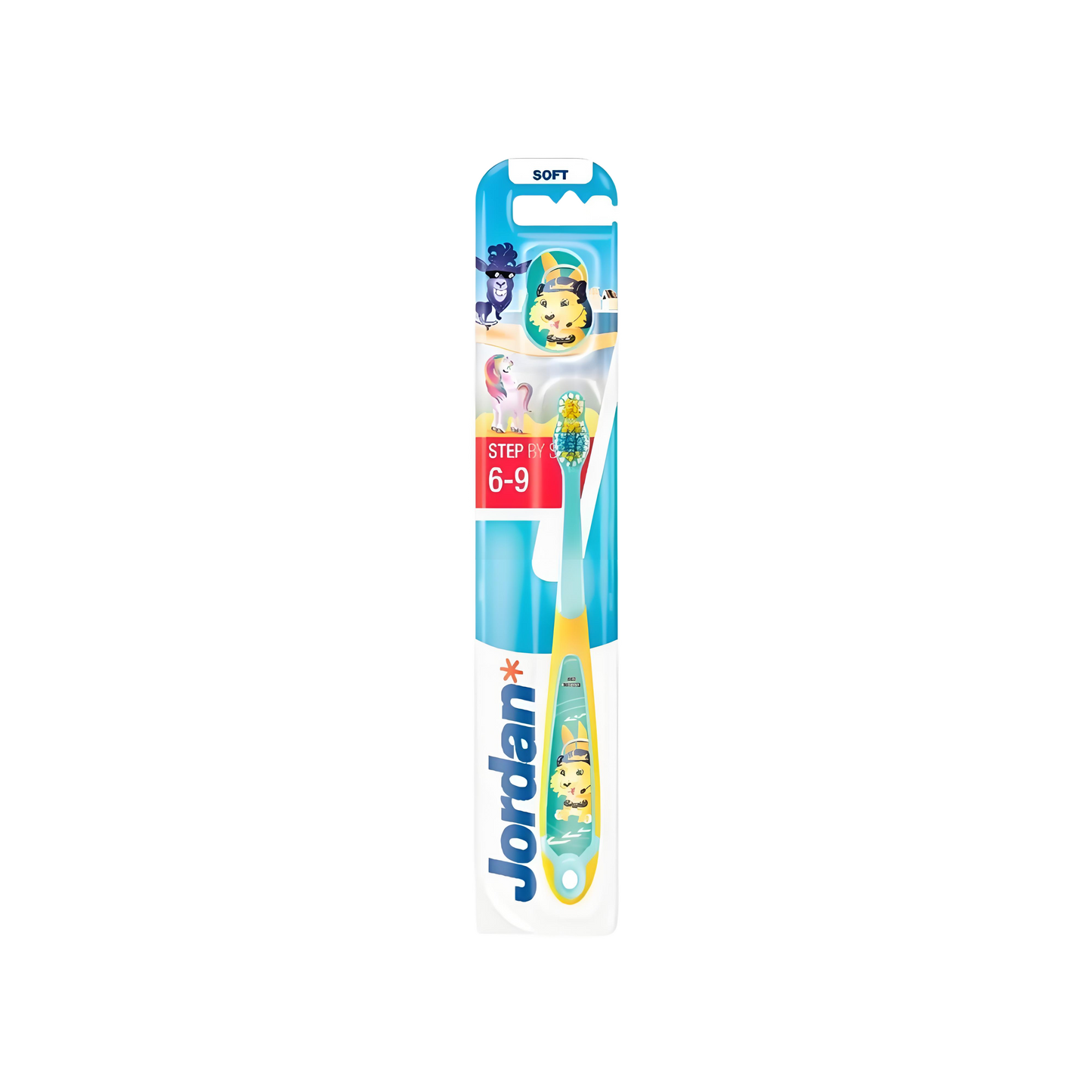 「Jordan Step Toothbrush 6-9 Years」1pc