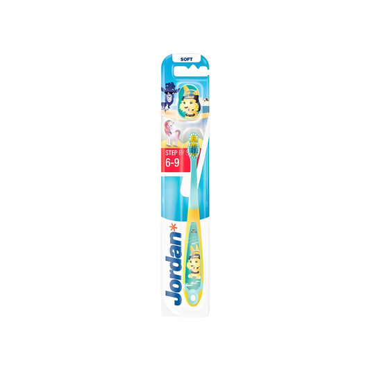 「Jordan Step Toothbrush 6-9 Years」1pc