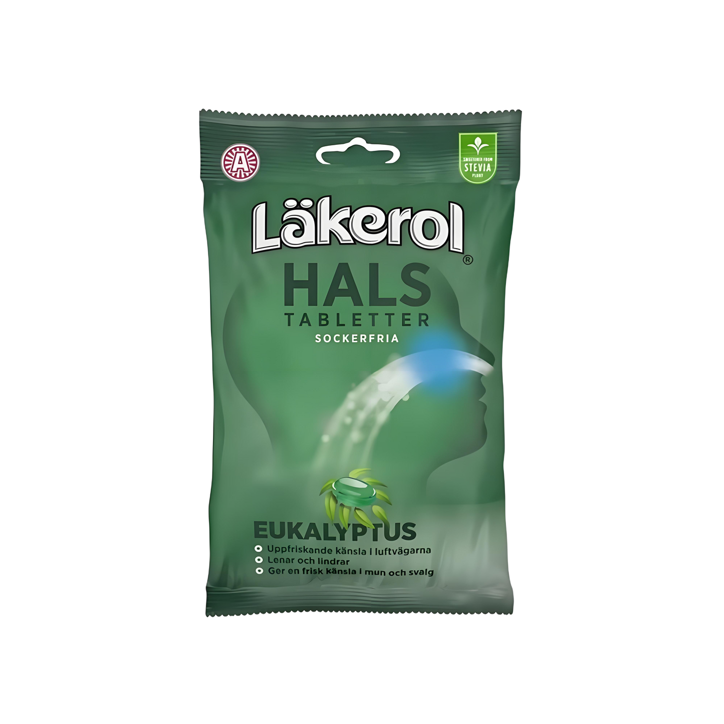 「Läkerol Hals Eucalyptus」65g