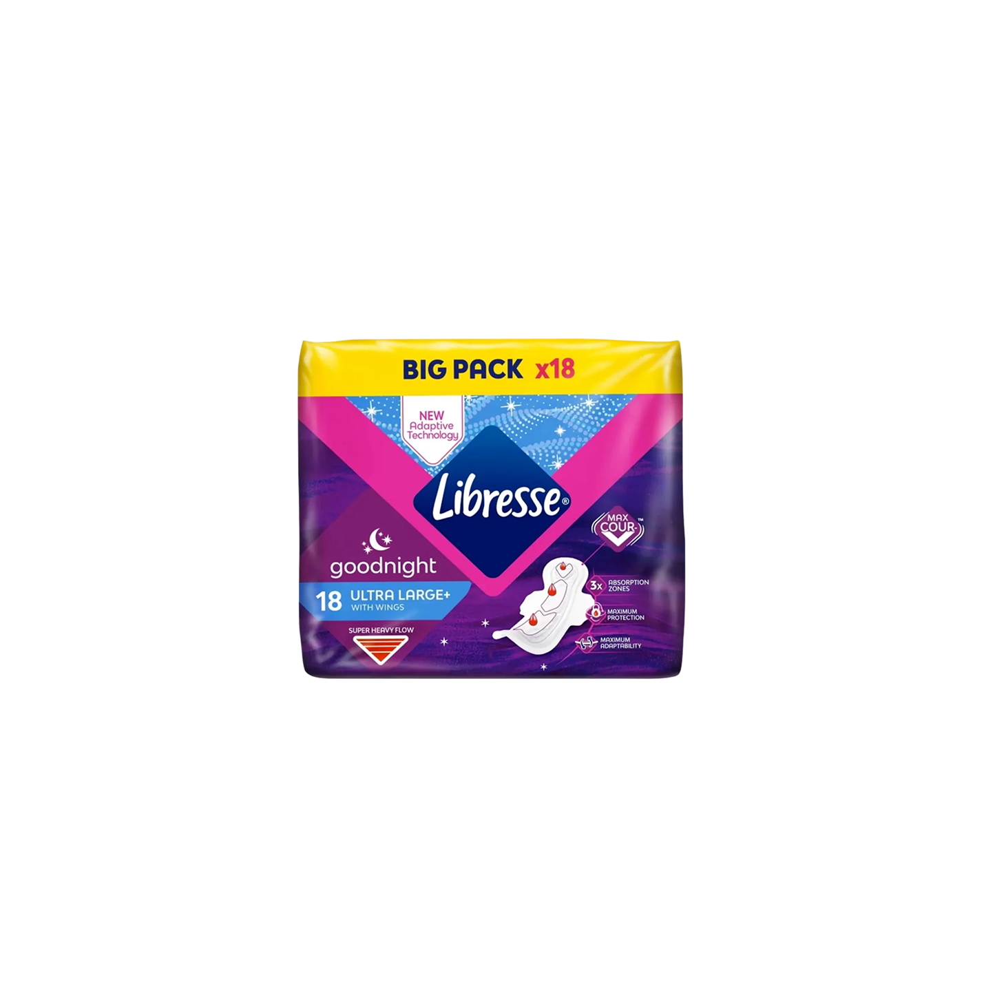 「Libresse Goodnight Ultra Large+ Wings」18 pcs