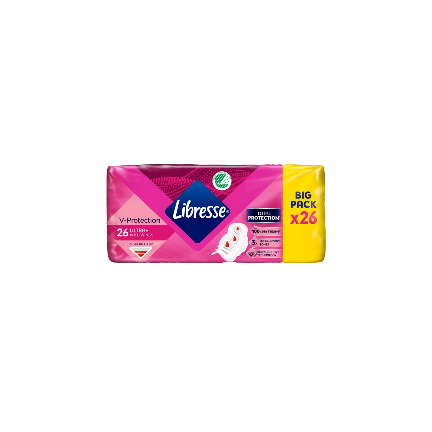 「Libresse V-Protection Ultra+ Wings」26 pcs