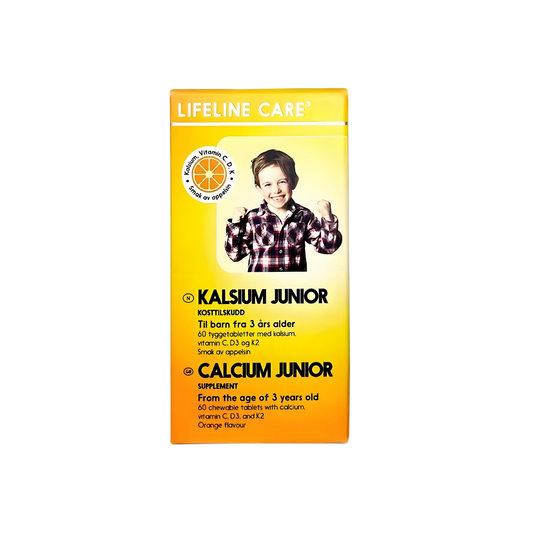Lifeline Care Calcium Junior tuggtabletter 60 tabletter