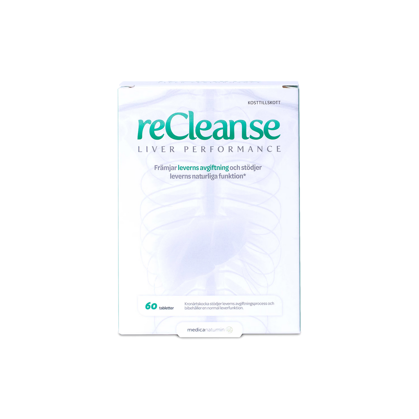 「MedicaNatumin ReCleanse」60 tablets