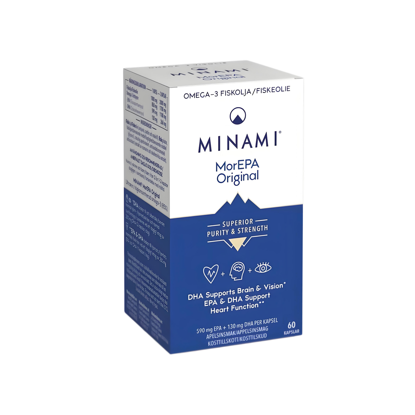 Minami MorEPA Original Omega-3 85% 60 kapslar