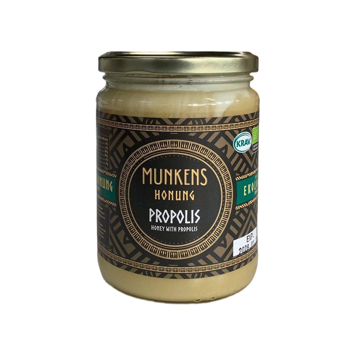 「Munkens Swedish Organic Honey Propolis」500g