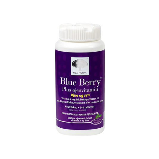New Nordic Blue Berry Plus ögonvitamin 240 tabletter