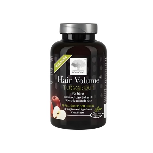 New Nordic Hair Volume Chews 60 tabletter