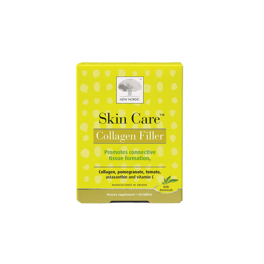 「New Nordic Skin Care Collagen Filler」60 tabletter