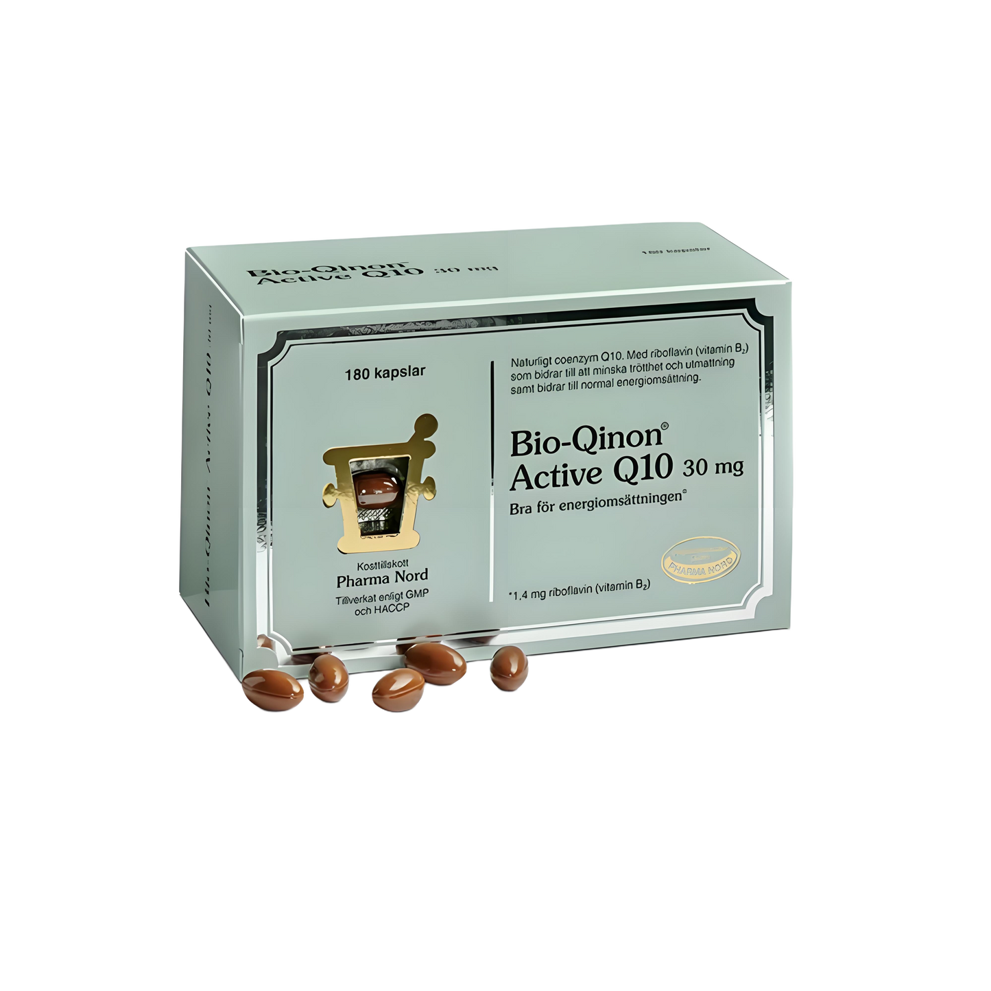 Pharma Nord Bio-Qinon Aktivt Q10 30 mg 180 kapslar