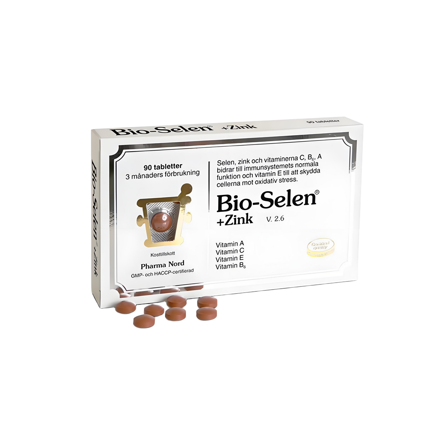 「Pharma Nord Bio-Selenium + Zinc」90 tablets