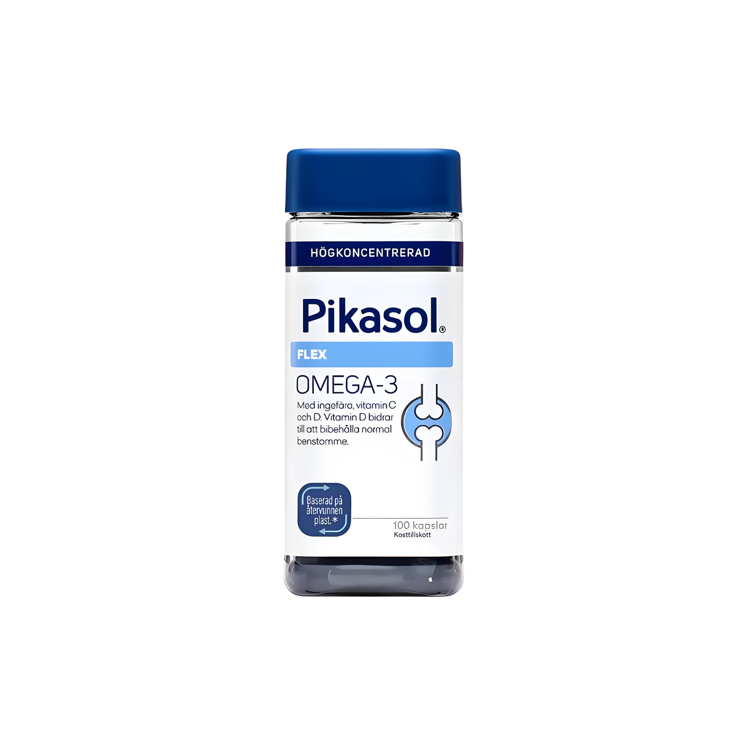 Pikasol Flex Omega-3 100 kapslar