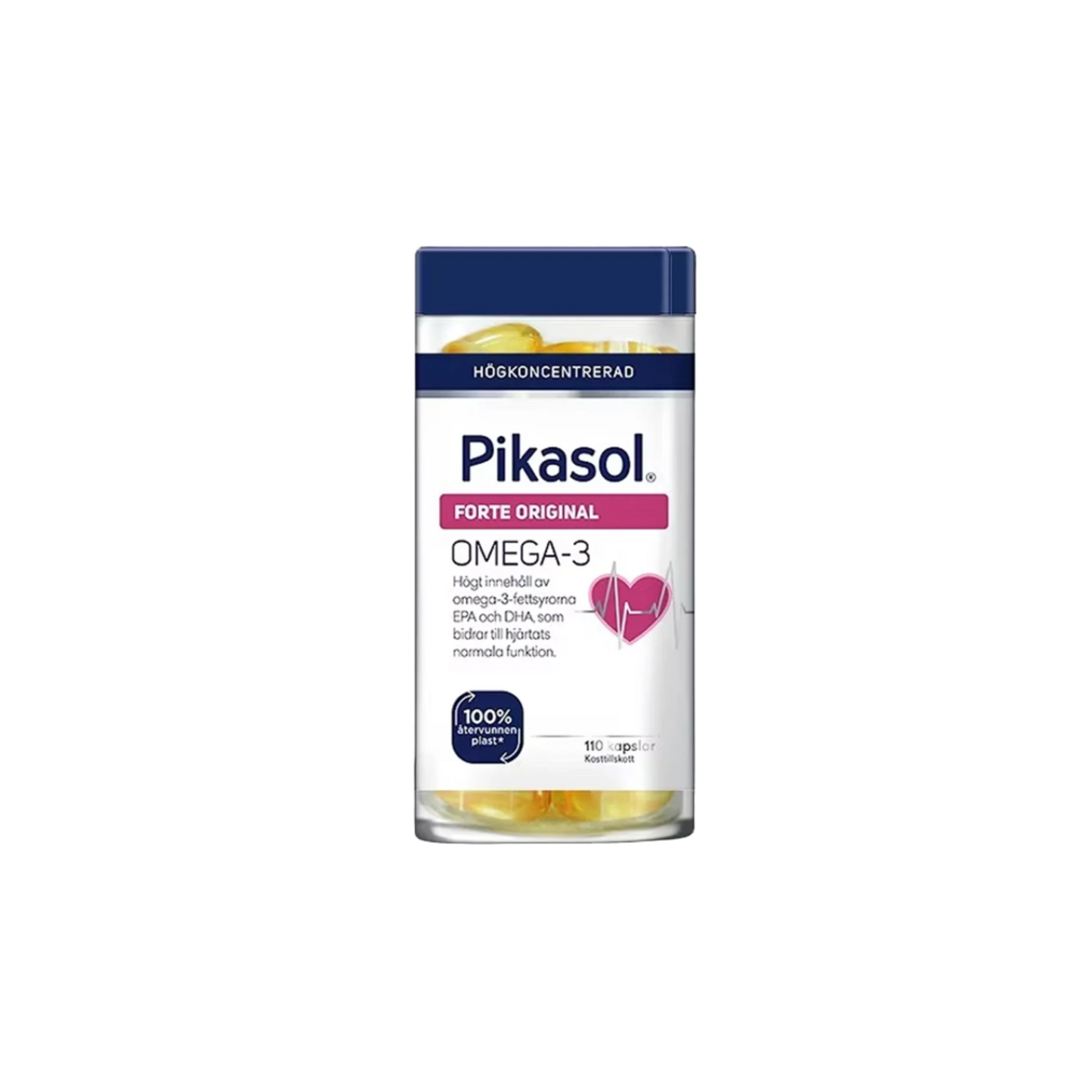 Pikasol Forte Original Omega-3 110 kapslar