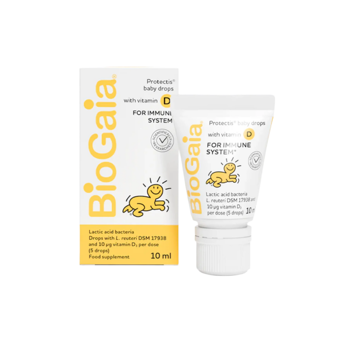 BioGaia Protectis-droppar med vitamin D 10 ml