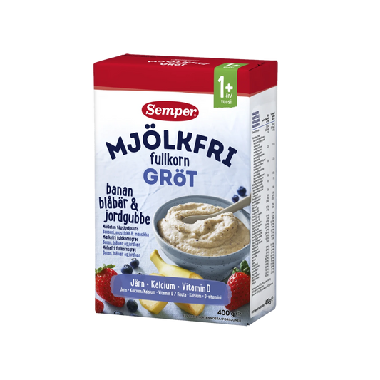 Semper mjölkfri fullkornsgröt med bär 400 g